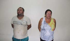 Detidos durante operação em Canapi, casal é apresentado em coletiva na SSP