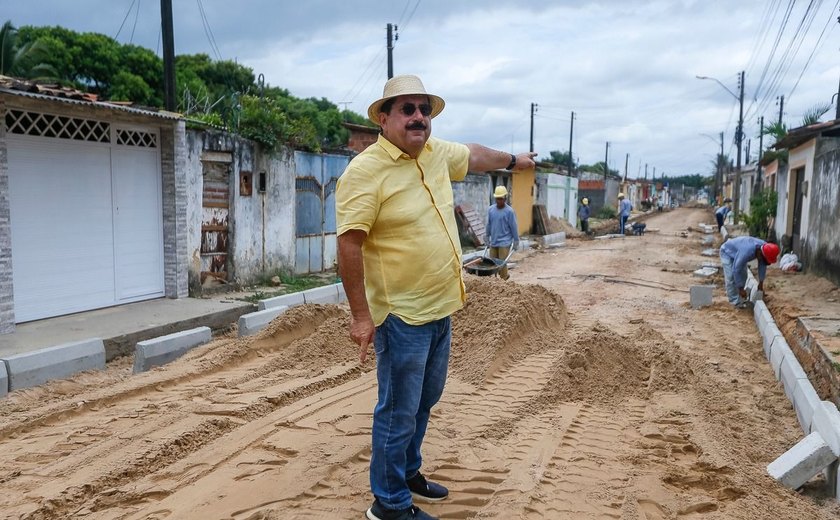 Em R. Largo Prefeitura investe firme em obras estruturantes no Complexo Brasil Novo