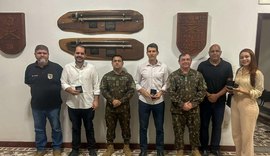SEMSC participa de reunião com o 59º Batalhão de Infantaria Motorizado do Exército Brasileiro