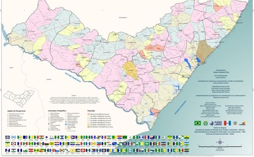 Nos 202 anos de AL, Governo lança coleção inédita de mapas do estado e dos municípios