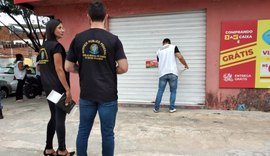 Vigilância Sanitária interdita farmácias na parte alta de Maceió por funcionamento irregular