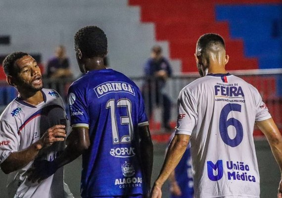 Cruzeiro de Arapiraca perde por 3x0 para o Bahia de Feira