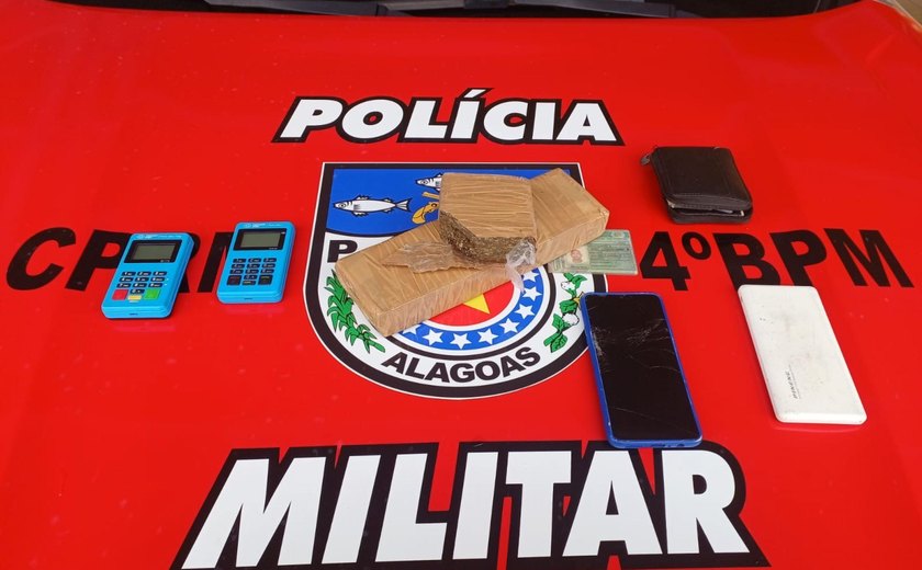 PM apreende arma e drogas durante ações em Maceió e Teotônio Vilela
