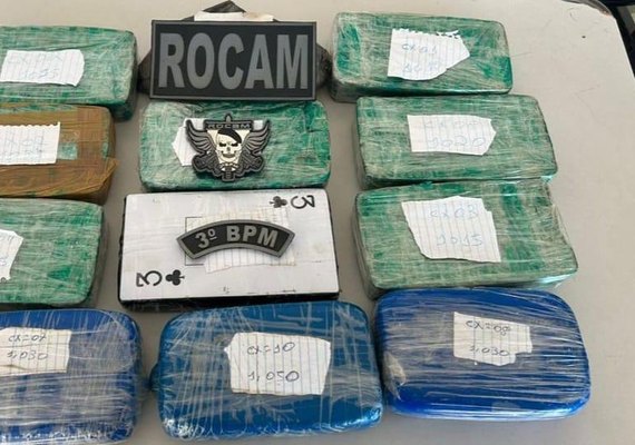 Polícia encontra cerca de 12 kg de drogas em casa abandonada