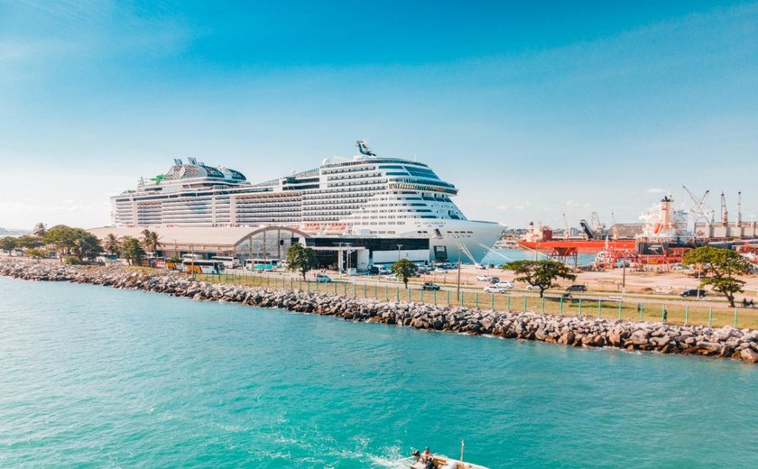 Temporada de cruzeiros 25/26 promete injetar mais de R$ 110 milhões na economia alagoana