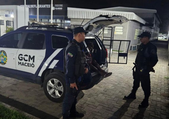 Guarda Municipal prende suspeito de furtos na Secretaria de Educação de Maceió