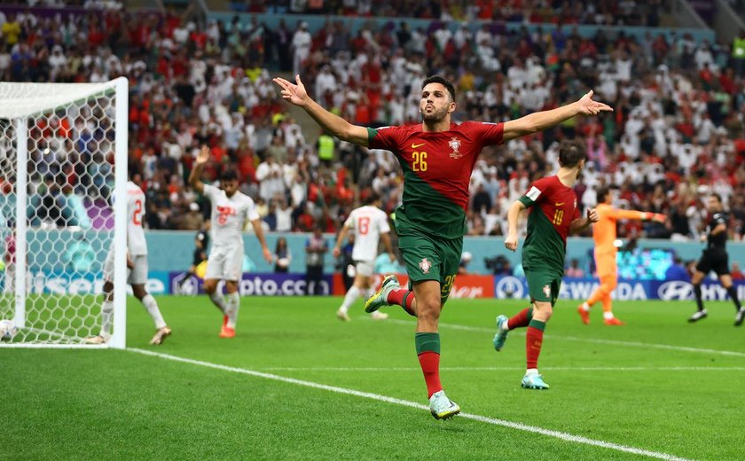 Portugal goleia Suíça por 6x1 e está nas quartas da Copa do Catar