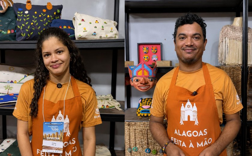 Jovens artesãos alagoanos ganham destaque no 22º Salão do Artesanato de São Paulo