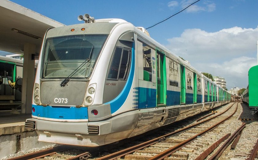 CBTU informa novos horários de trens e VLTs em Alagoas