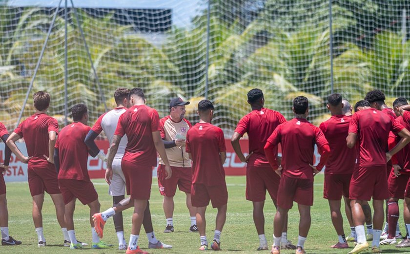 CRB encerra preparação para duelo decisivo contra o Cuiabá pela Série B