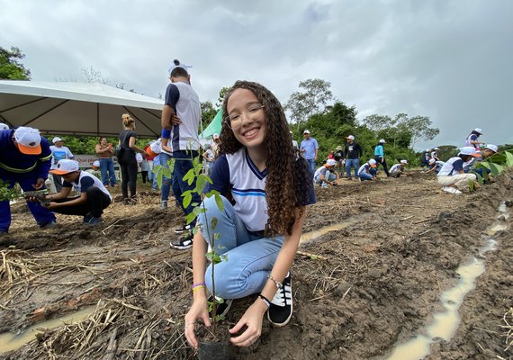 IMA promove plantio de 7 mil mudas e reforça educação ambiental em Coruripe