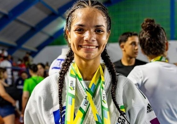 Judoca alagoana que surgiu no projeto 'Na Base do Esporte' é convocada para o Sul-Americano Júnior