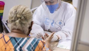 Em AL,  apenas 10% da população afirma ter feito testes para Covid-19