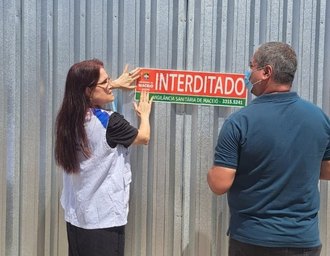 Vigilância Sanitária interdita lavanderia hospitalar por irregularidades