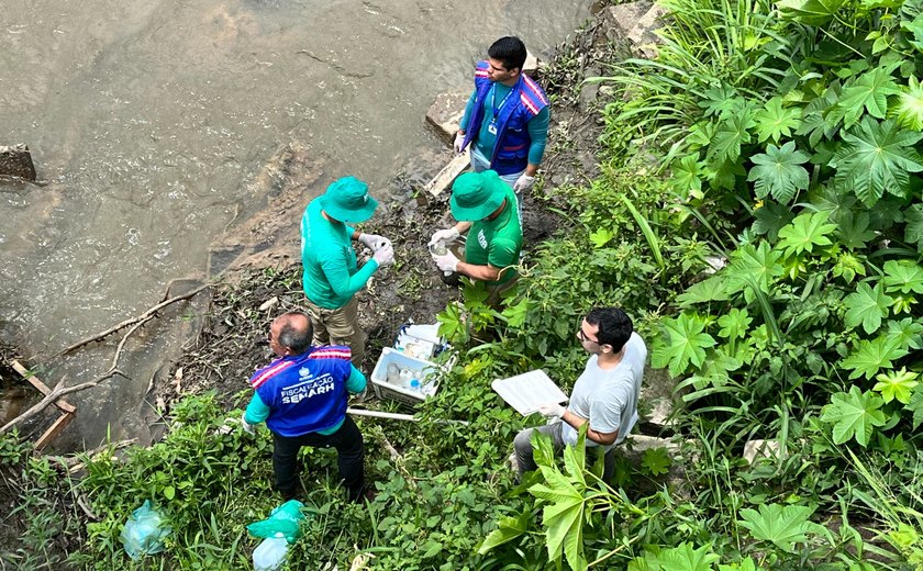 MPF acompanha inspeção na Barra de Santo Antônio após notícia de nova mortandade de peixes