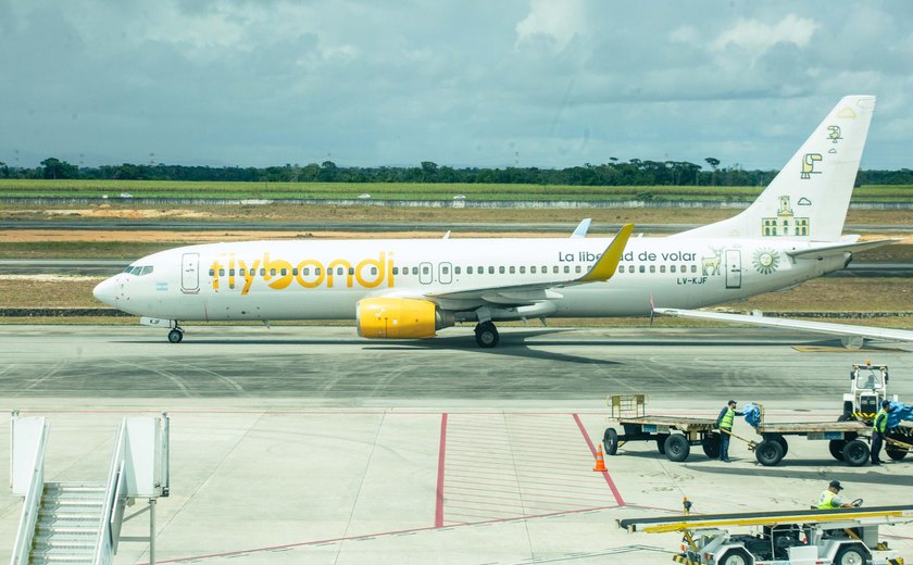 Alagoas recebe primeiro voo direto da cidade argentina de Rosário