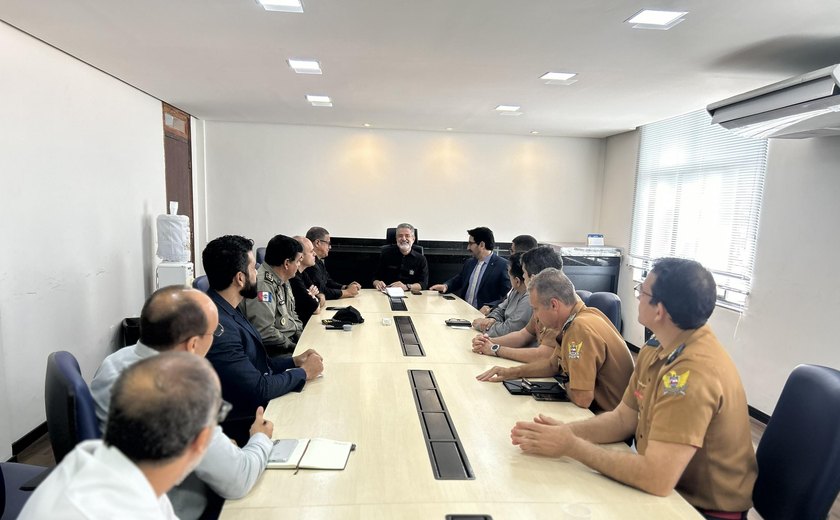 SSP e Senasp iniciam tratativas para implantação de central nacional de atendimento e despacho em Alagoas