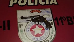 PM prende jovem com arma de fogo e drogas no município de Coruripe