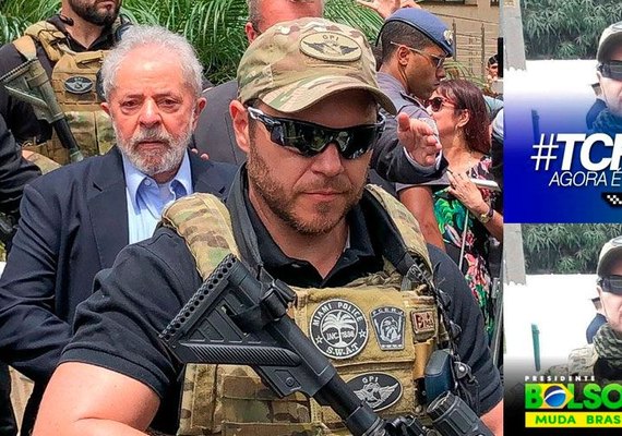 'Rambo' da PF que deu segurança a Lula é o mesmo que protegeu e apoia Bolsonaro