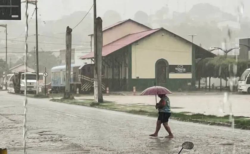 Chuvas permanecem intensas nas regiões Norte e Nordeste