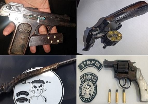 10º e 3º BPM registram prisões e apreensões no interior do Estado