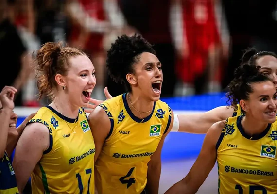 Seleção feminina bate Turquia e chega à 7ª vitória na Liga das Nações