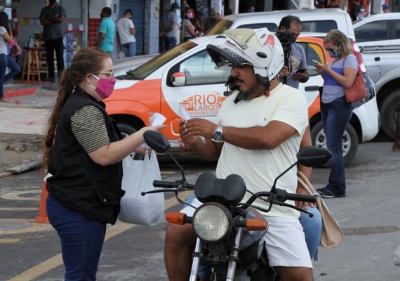 Operação conjunta em Rio Largo busca a redução do número de vítimas do coronavírus