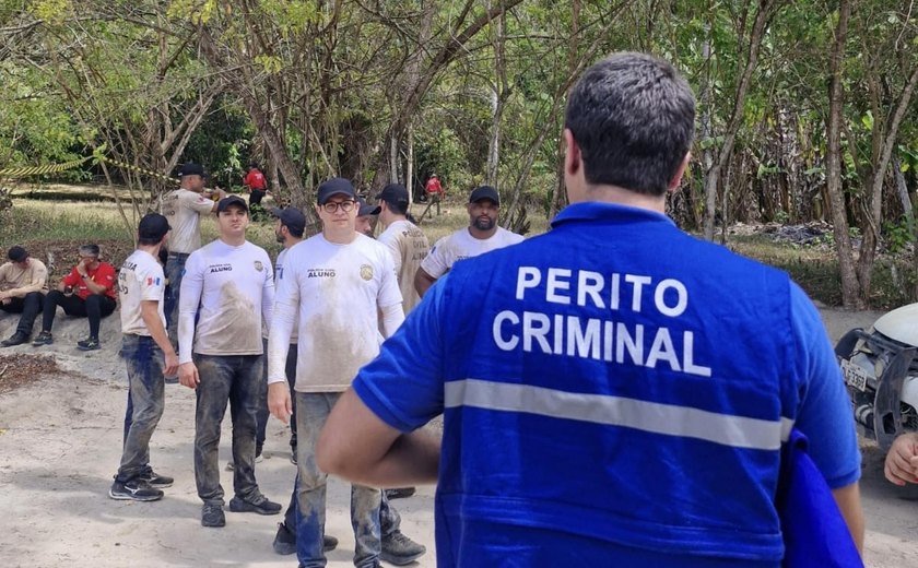 Peritos criminais realizam oficina para alunos do Curso de Formação para Delegados da Polícia Civil