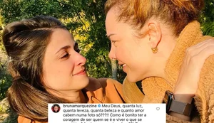 Famosos parabenizam Fernanda Souza pelo namoro