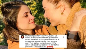 Famosos parabenizam Fernanda Souza pelo namoro