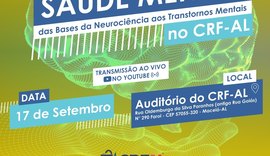 Setembro amarelo: CRF/AL realiza simpósio dedicado a saúde mental