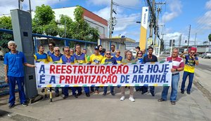Em mais um movimento nacional, Sintect/AL realiza ato no CTCE