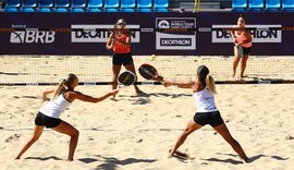 Melhor dupla brasileira no feminino confirma presença no Macena Open, na Praia do Francês