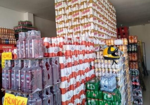 Operação da Polícia Civil e Sefaz autua depósito de bebidas no Tabuleiro do Martins