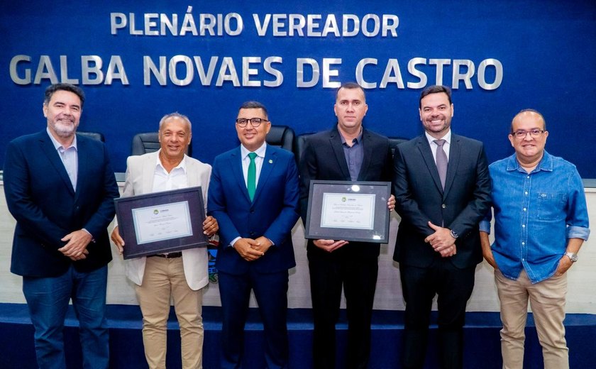 Câmara homenageia servidores da Infraestrutura do Município por ações de impacto positivo à população