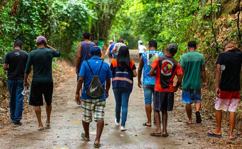 Usuários dos Centros Pop ganham dia de lazer no Parque Municipal de Maceió