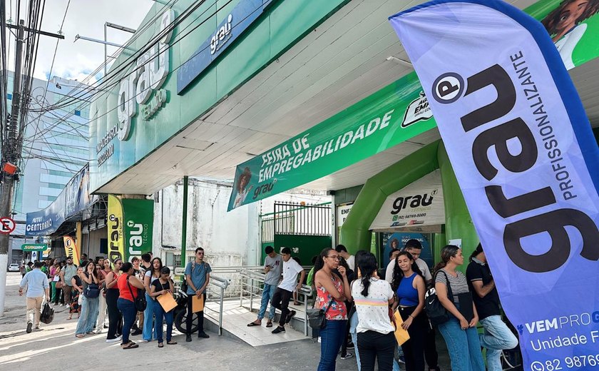 Feiras de empregabilidade simultâneas acontecem em Maceió na sexta-feira (21)
