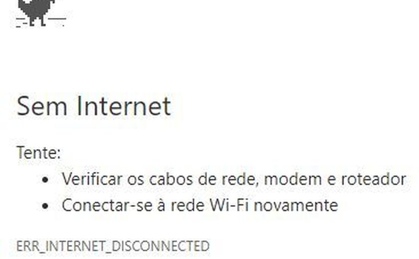 O brasileiro é um dos que mais jogam o Dinossauro do Chrome