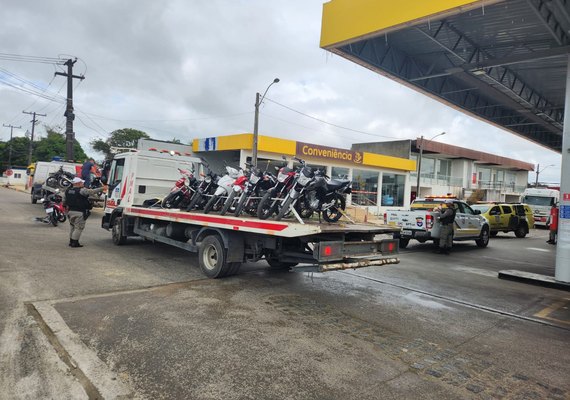 Batalhão de Trânsito realiza operação para coibir “rolezinho” em Maceió