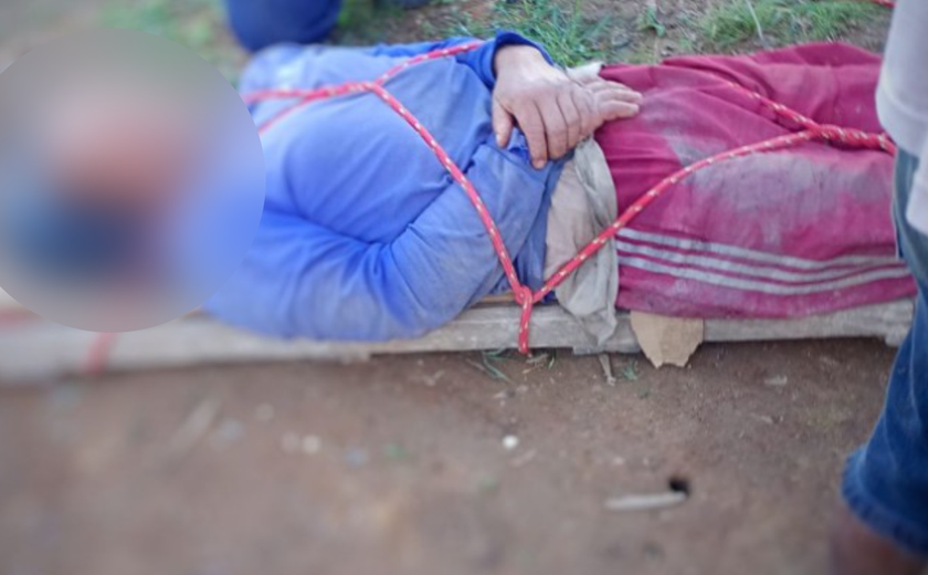 Homem com problemas psiquiátricos é resgatado três dias após se perder em área de mata