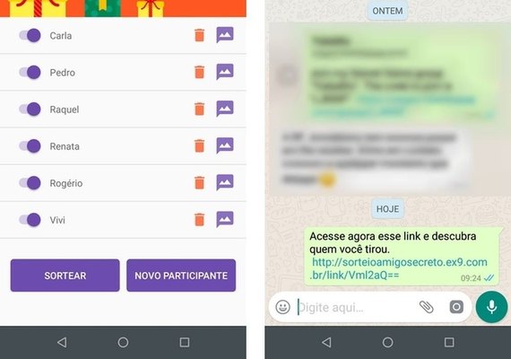 Cincos aplicativos para fazer sorteio de amigo secreto no celular