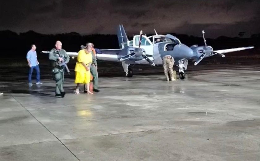 Preso por estelionato e lavagem de dinheiro em Goiás é repatriado para Alagoas