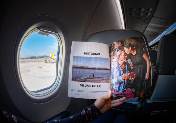 Ilha do Ferro é destaque em revista de bordo da GOL