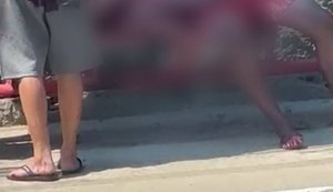 Homem sofre atentado com arma branca em via pública em Mangabeiras