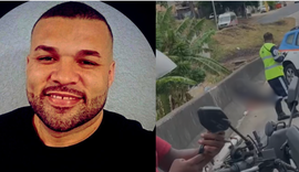 Mototaxista morre após ser atingido por linha com cerol