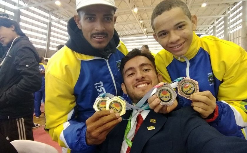 Atleta alagoano conquista ouro e é campeão Sul-Americano de karatê