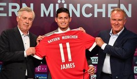 James é apresentado no Bayern, fica com a camisa 11 e projeta 'vida nova'