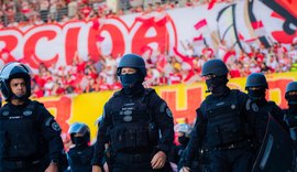 PM de Alagoas mobiliza 124 policiais para CRB x Fortaleza