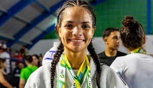 Judoca alagoana que surgiu no projeto 'Na Base do Esporte' é convocada para o Sul-Americano Júnior