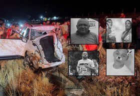 Família é identificada entre vítimas de acidente com seis mortes no Sertão de Alagoas